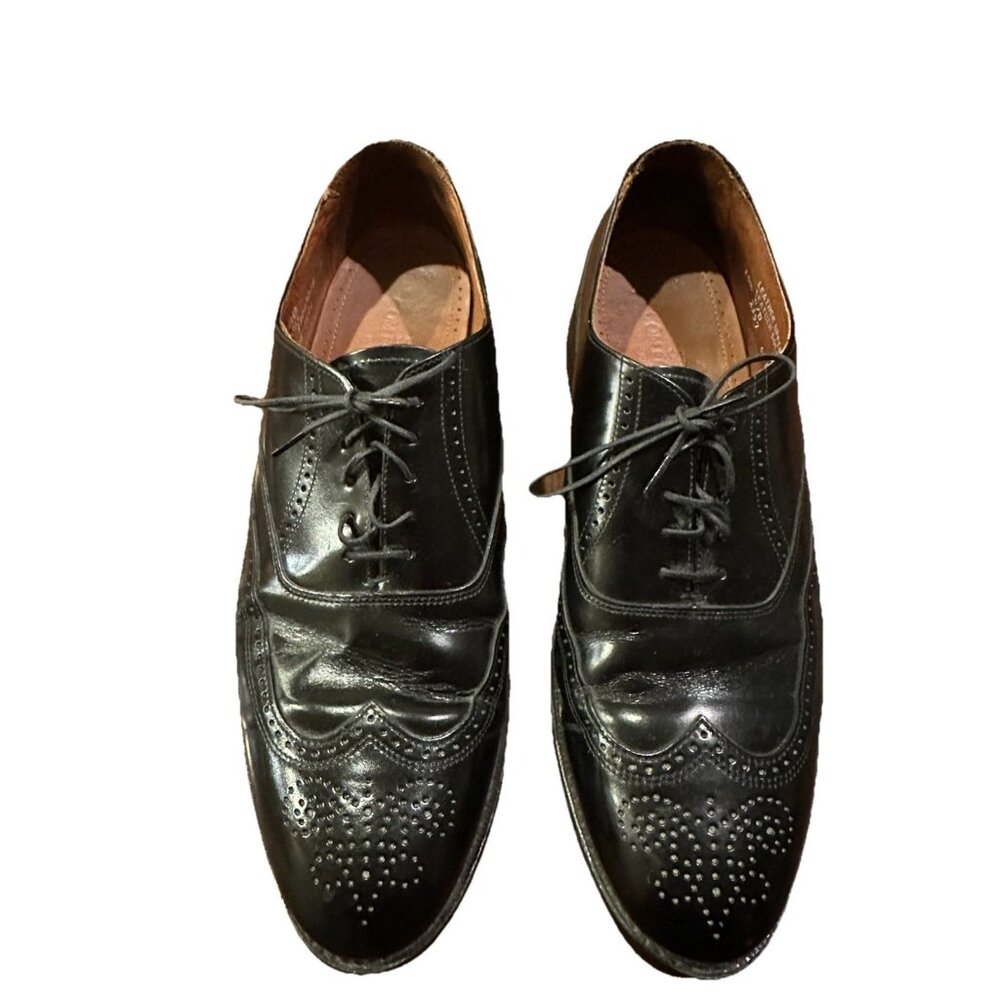 Vintage Stafford’s Brogue Oxford Shoes 10 D USA Made Comfort Plus